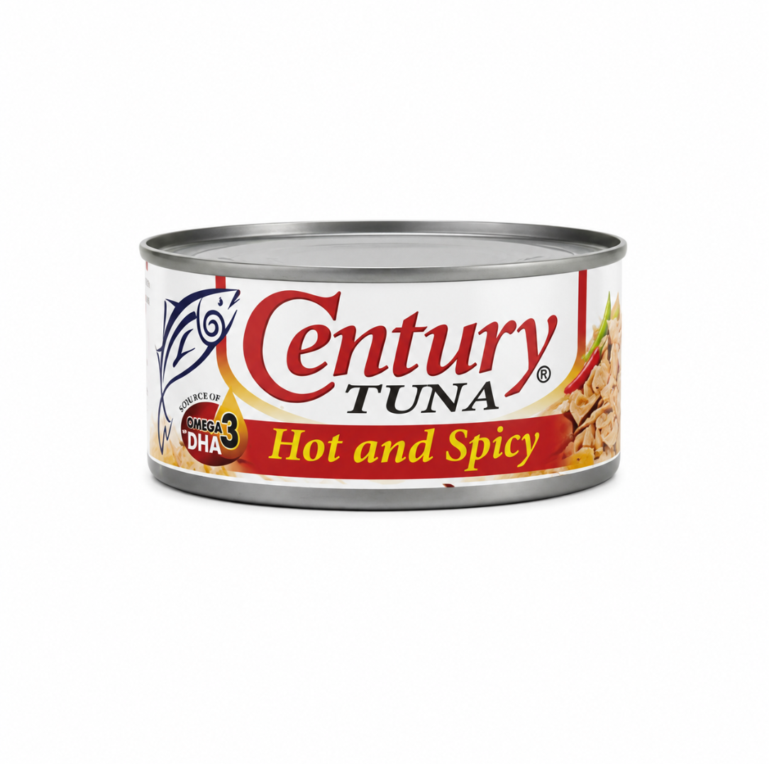 Century Tuna Hot and Spicy 180g can