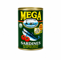 Mega Sardines in Tomato Sauce 155g can