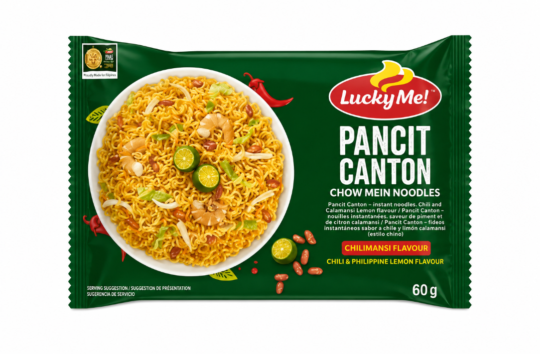 Lucky Me! Pancit Canton Chilimansi Flavor 60g pack