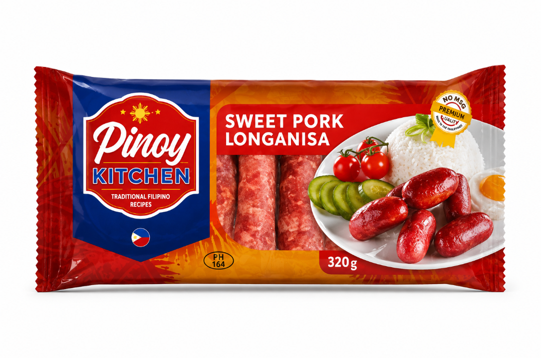 Pinoy Kitchen Sweet Pork Longanisa 320g