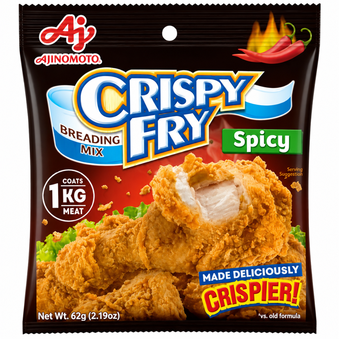Ajinomoto Crispy Fry Breading Mix Spicy 62g