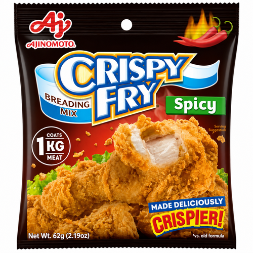 Ajinomoto Crispy Fry Breading Mix Spicy 62g