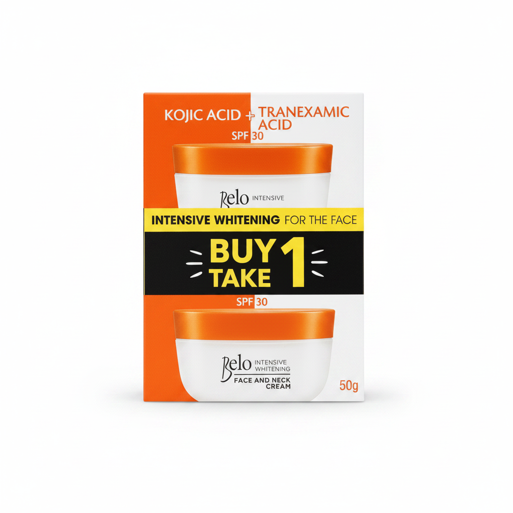 Belo Intensive Whitening Face and Neck Cream SPF30 50g Buy 1 Take 1