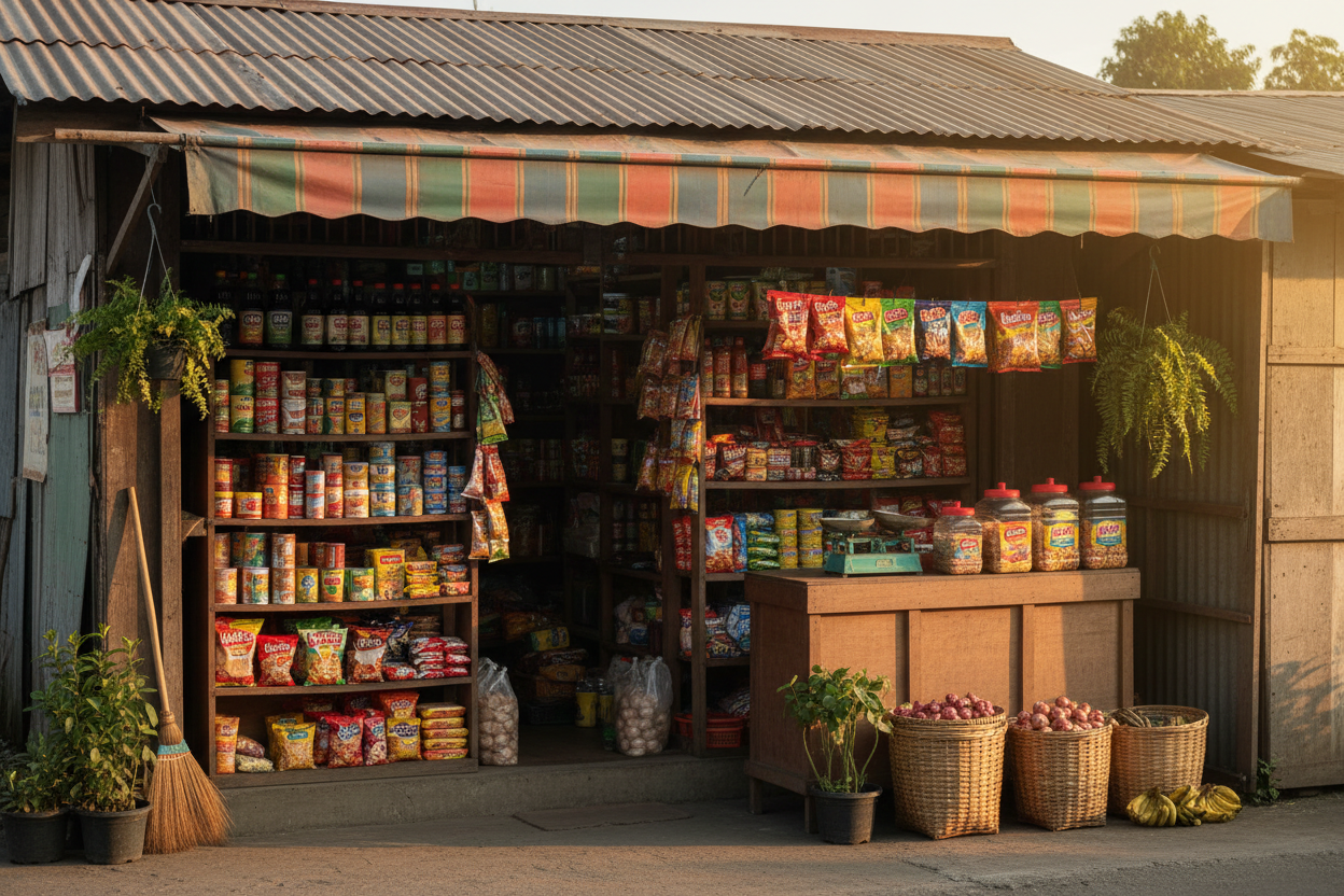 Traditional Sari-Sari Store Banner